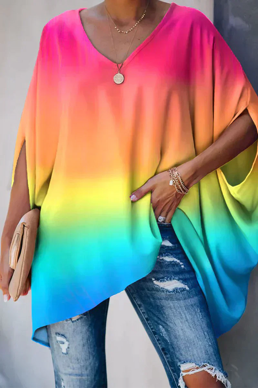 Stylish Oversized Spring Blouse