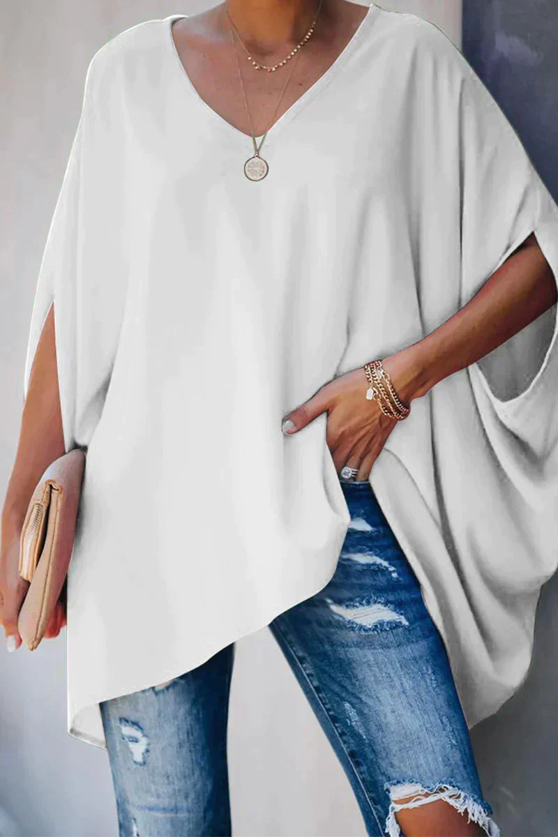 Stylish Oversized Spring Blouse