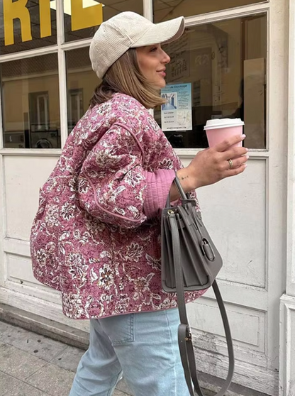 Women's Warm and Comfortable Insulated Jacket for Fall and Winter