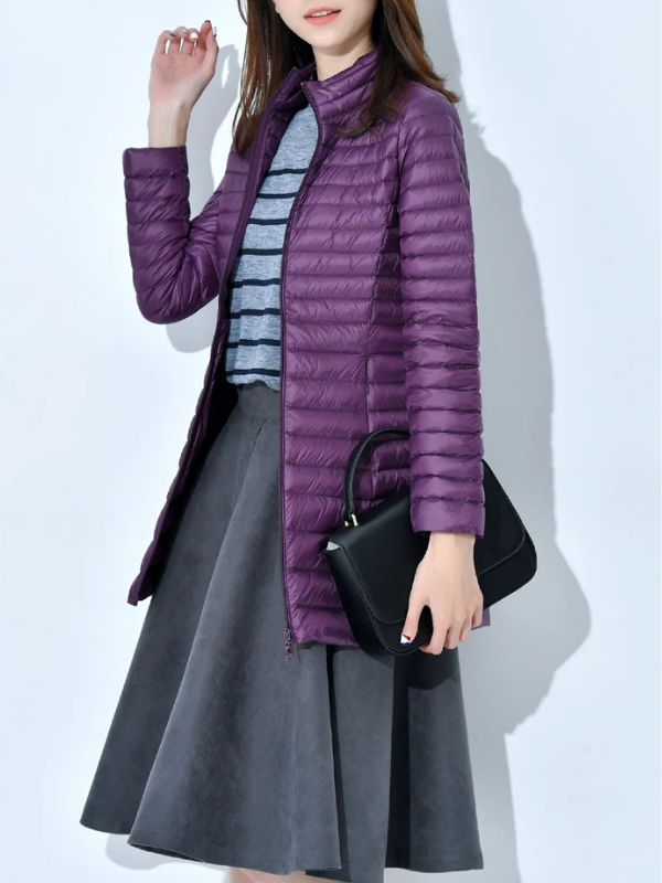 Custom-Fit Lightweight Down Jacket for Women