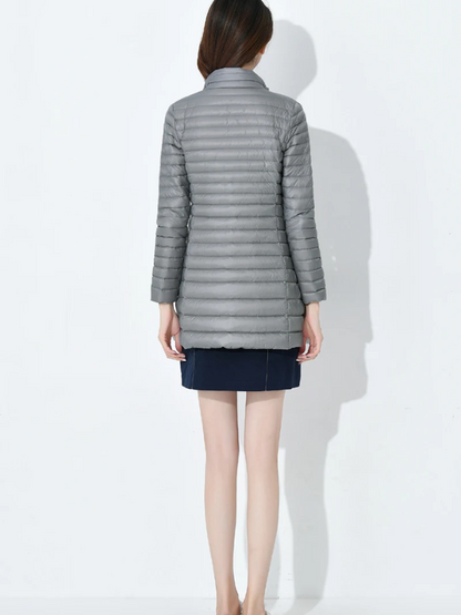 Custom-Fit Lightweight Down Jacket for Women