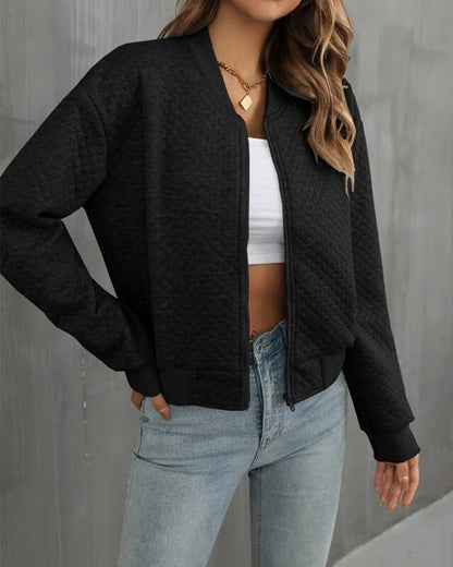 Madilyn Retro Bomber Jacket
