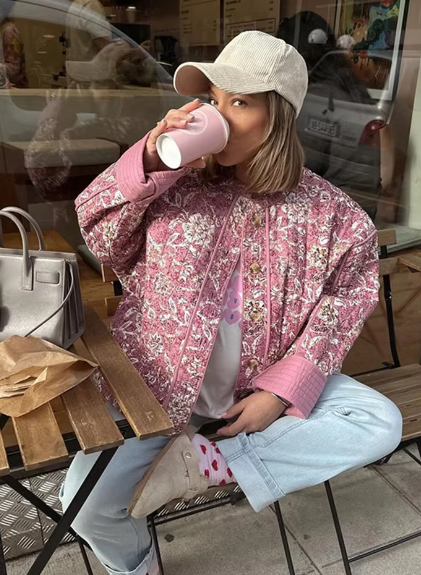 Women's Warm and Comfortable Insulated Jacket for Fall and Winter