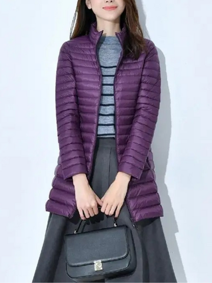 Custom-Fit Lightweight Down Jacket for Women