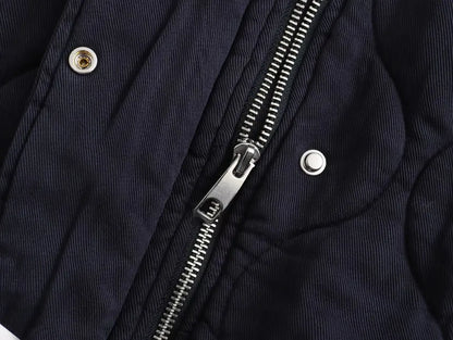 Destiny Cotton Jacket with Round Neck