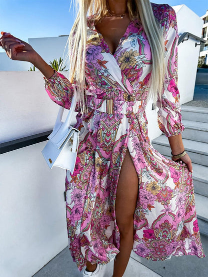 Sarah - Stylish Bohemian Maxi Dress