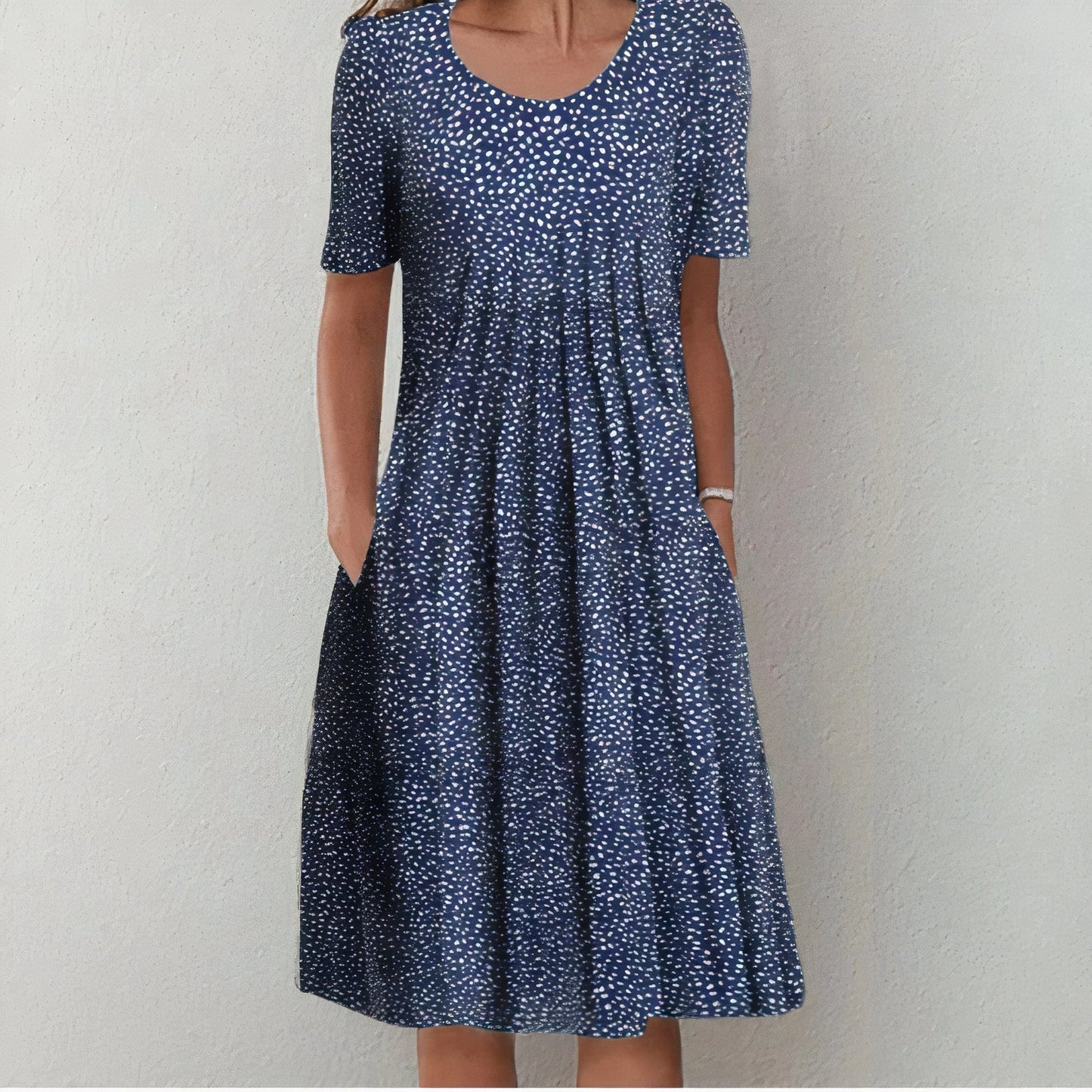Flora - Stylish Cotton Dress