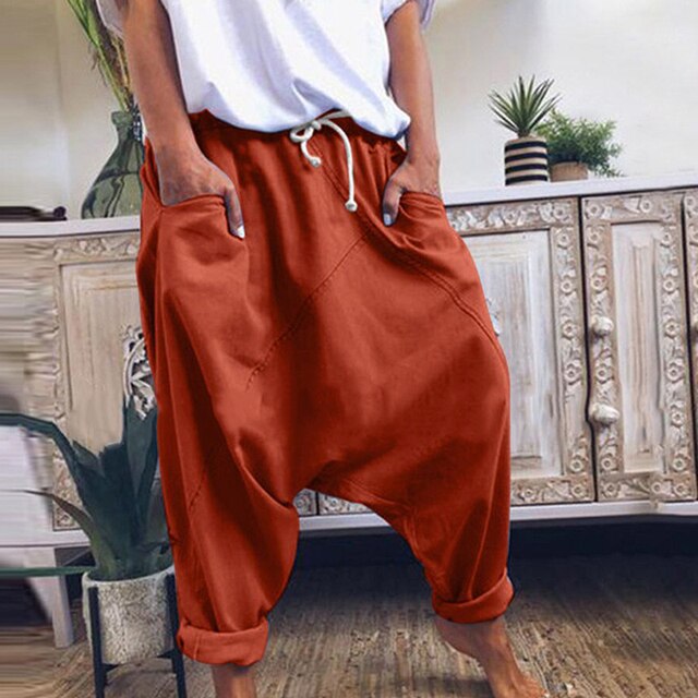 Bohemian-Style Women's Harem Pants