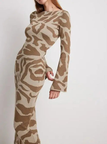 Stacey - Elegant Floral Maxi Dress