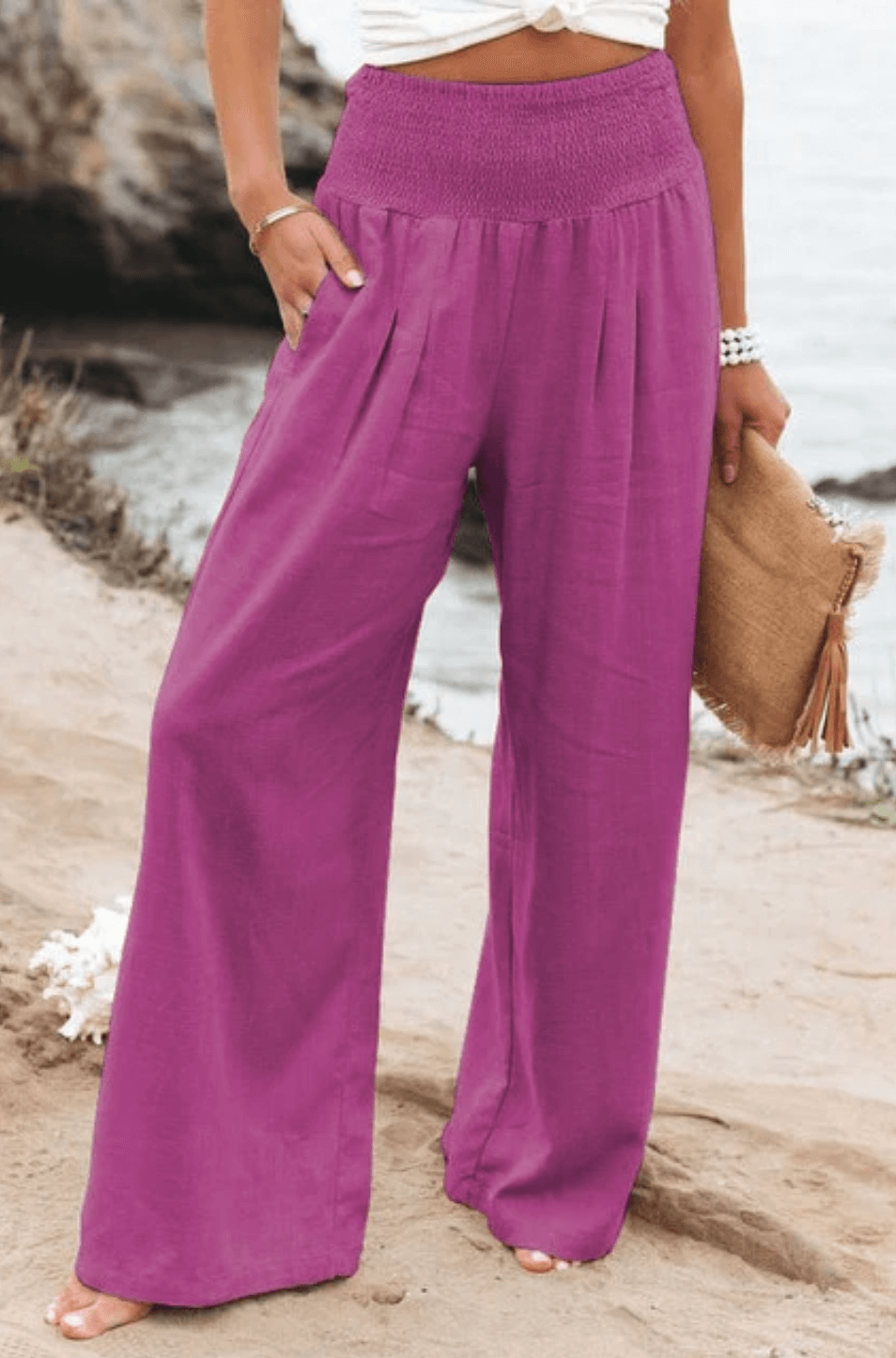 Stylish Stretchy Palazzo Pants for Women