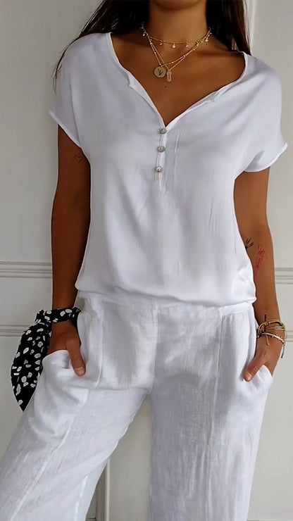 Comfortable V-Neck T-Shirt