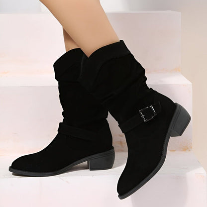 ANNE - Cozy Leisure Boots Featuring a Luxurious Plush Insole
