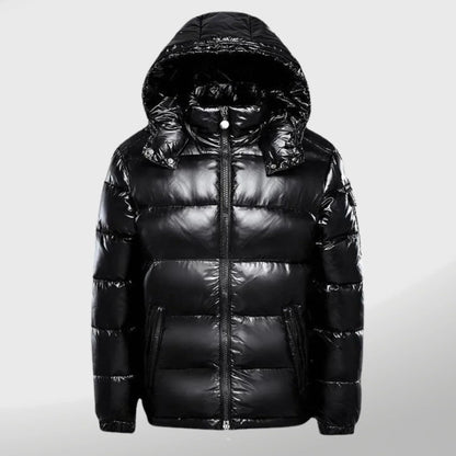 Plus Size Women's Warm and Cozy Insulated Puffer Coat
